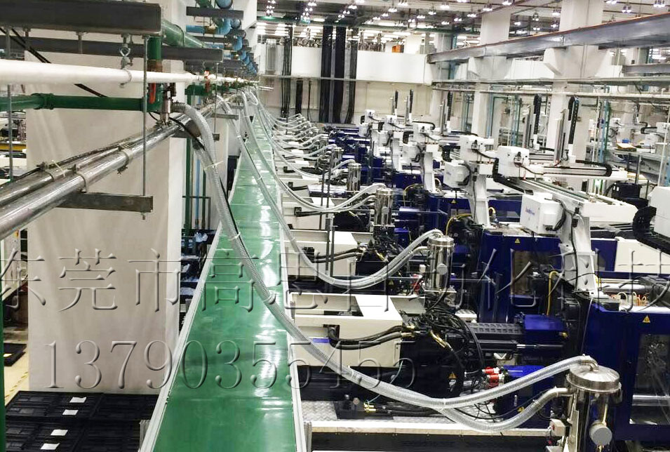 注塑機中央供料系統(tǒng)的工作原理是什么?